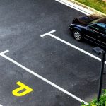 parking dans un aéroport