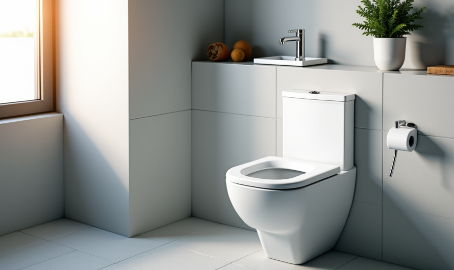 Salle de bain optimisée : les solutions WC compactes avec lavage des mains intégré