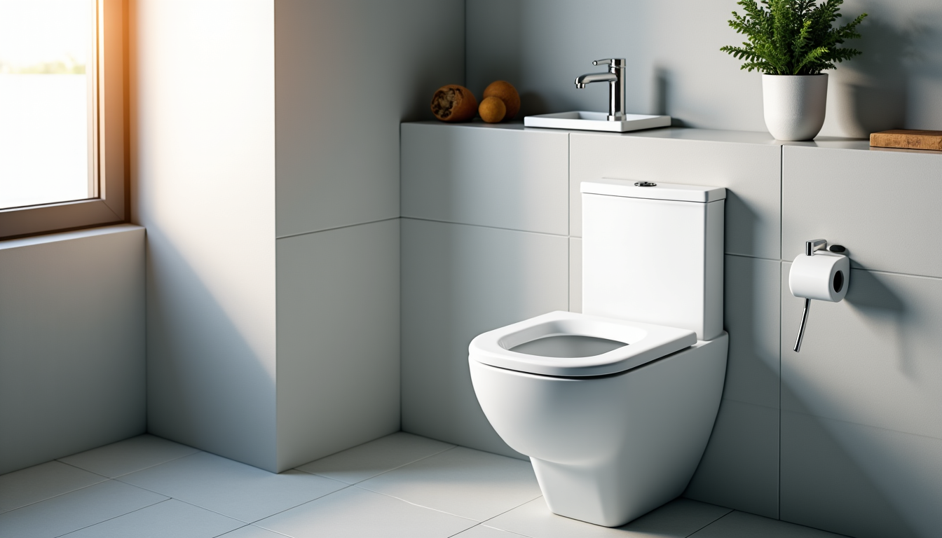 Salle de bain optimisée : les solutions WC compactes avec lavage des mains intégré
