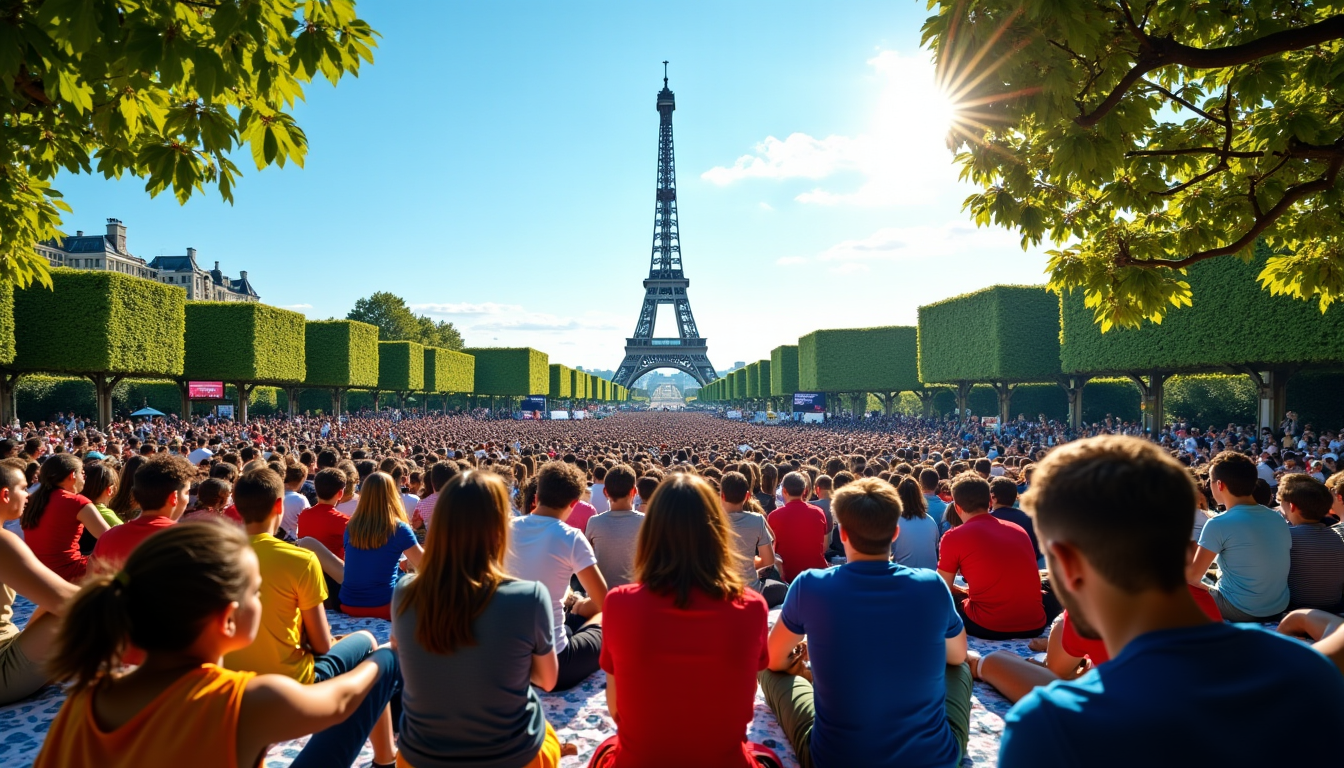 Comment profiter des grands événements sportifs en extérieur à Paris